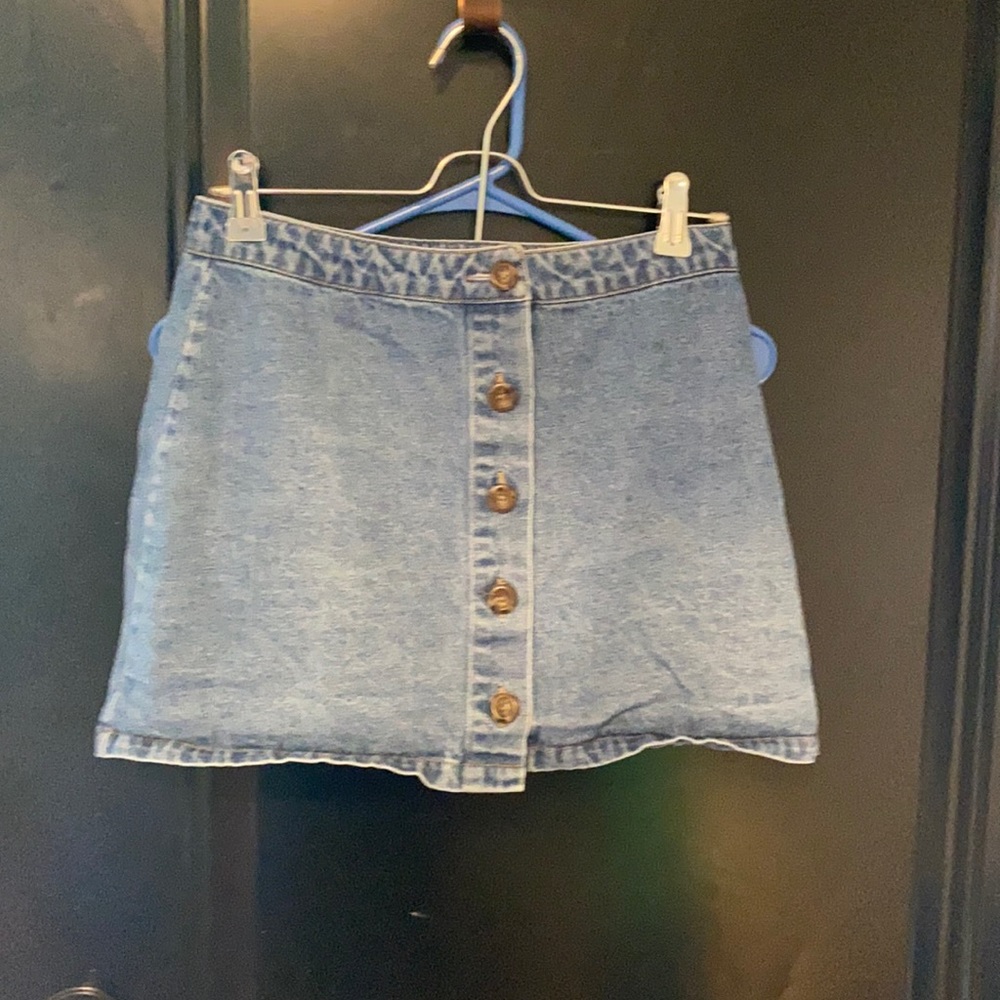 Denim skirt